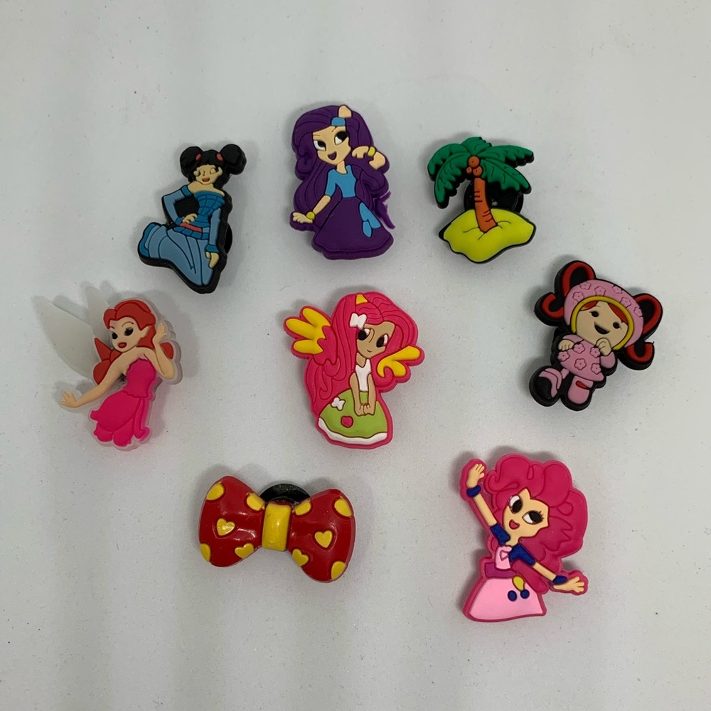 Cartoon Crocs Shoe Charms Like Jibbitz